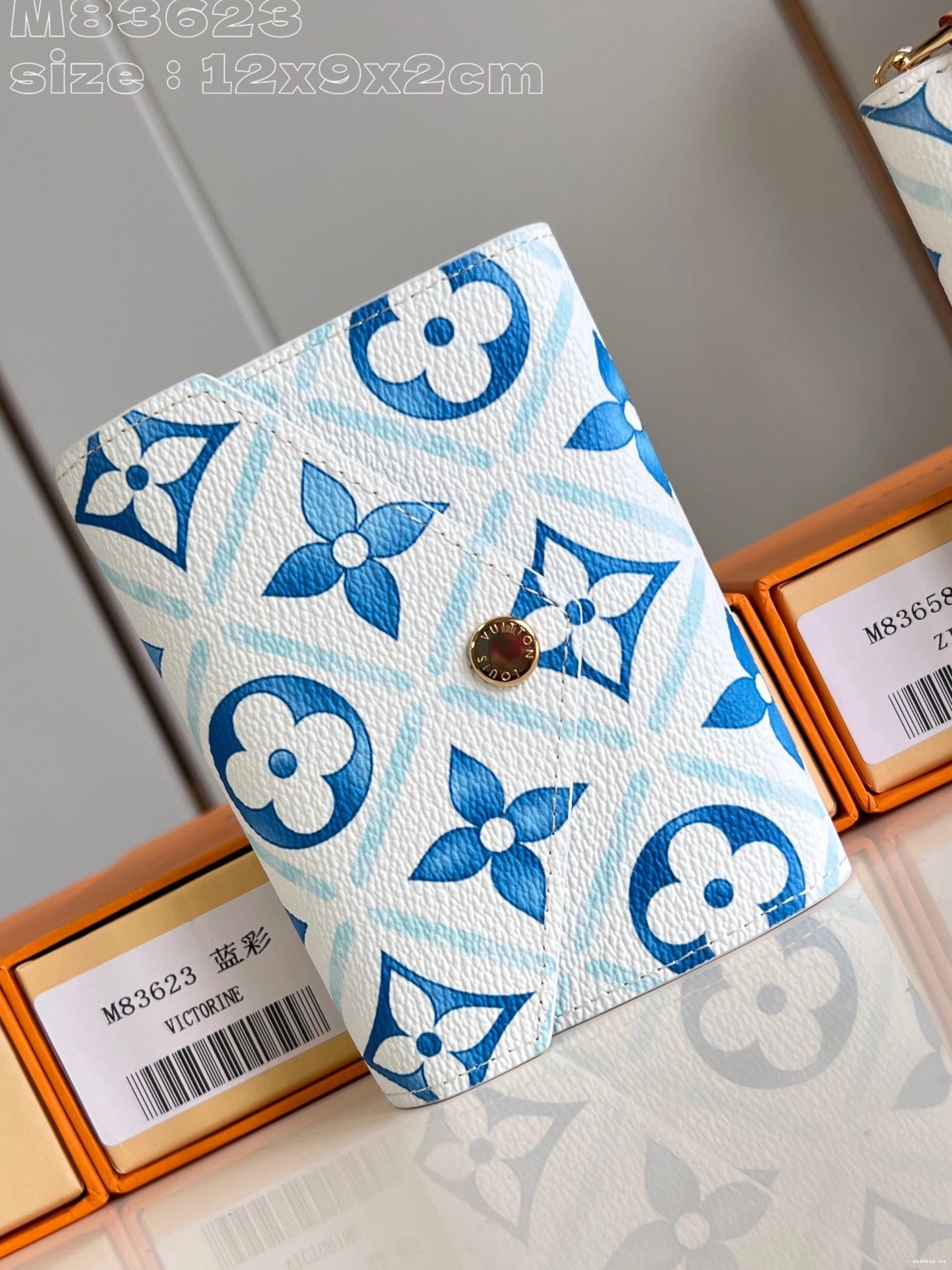 WIS VUITTON VICTORINE cm LOUIS WALLET-12*9.5*2.5 0214